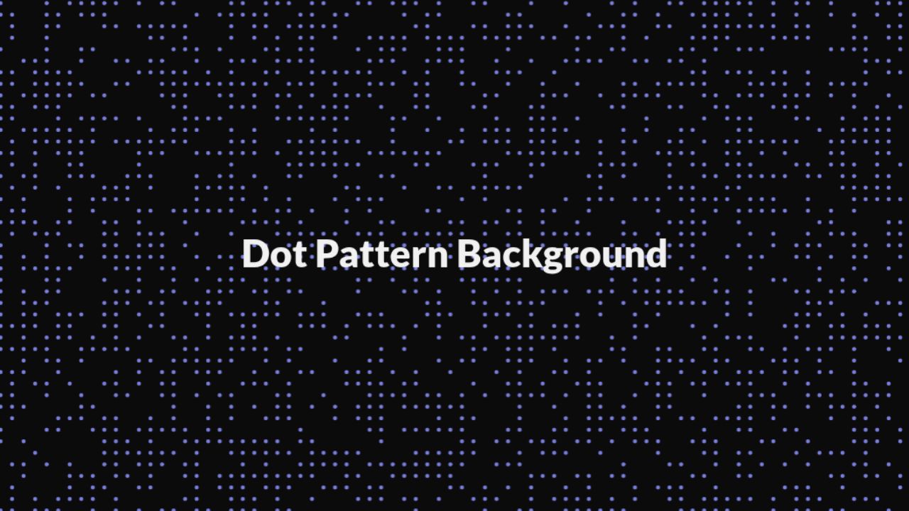 Classic Dots Pattern