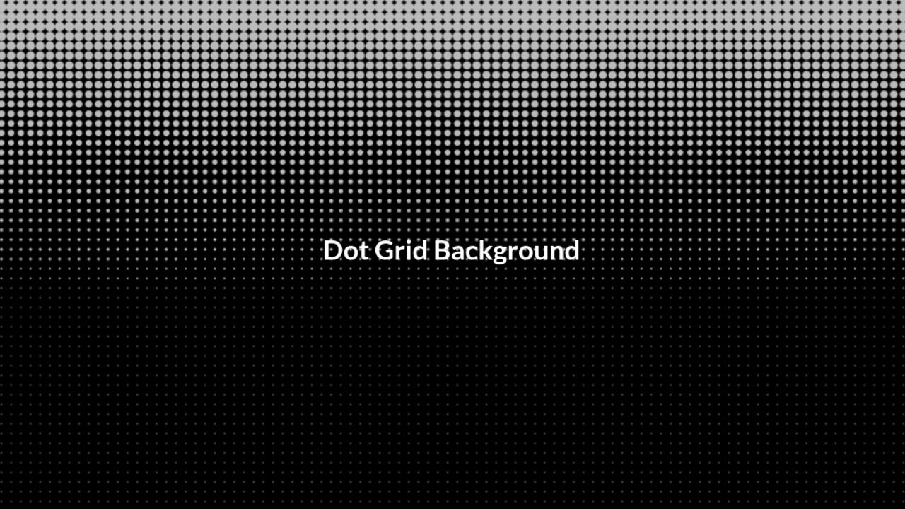 Dot Grid Gradient
