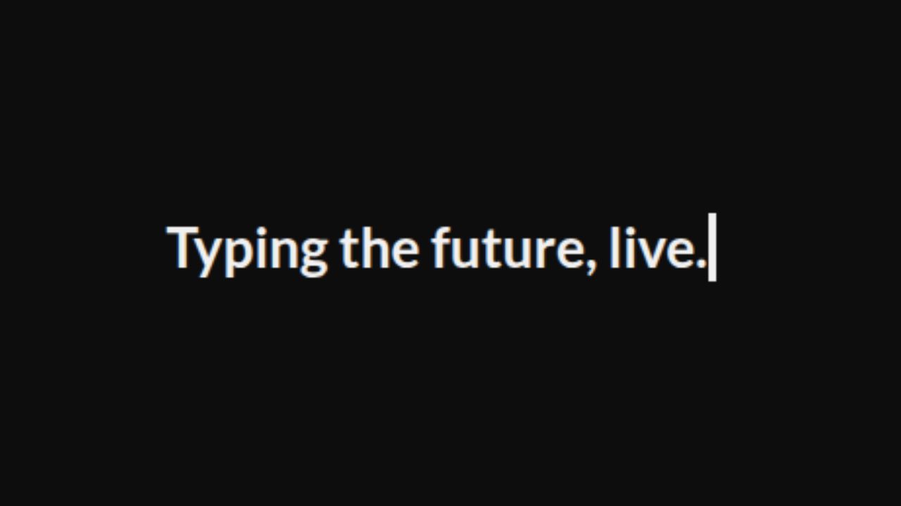 Typewriter Animation