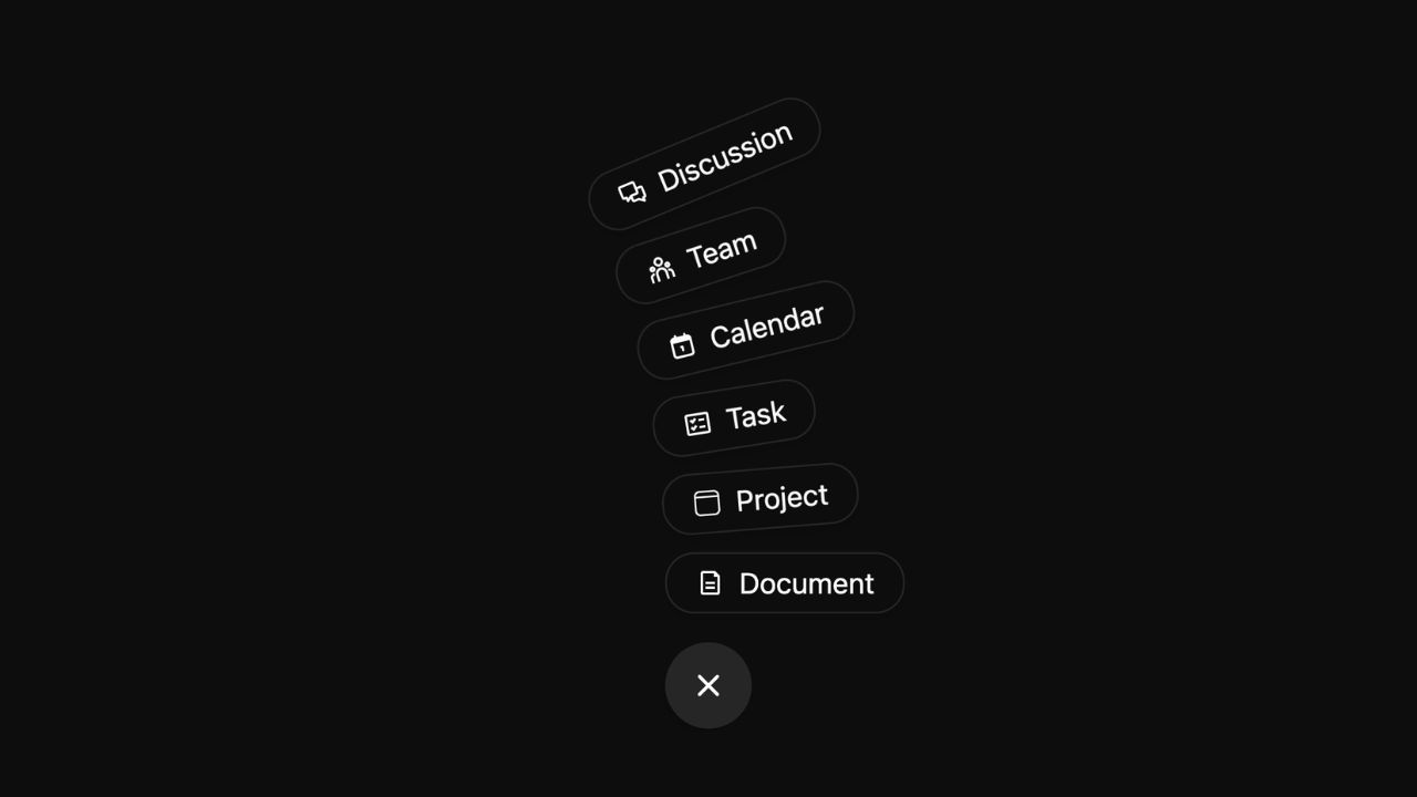 Floating Action Menu preview