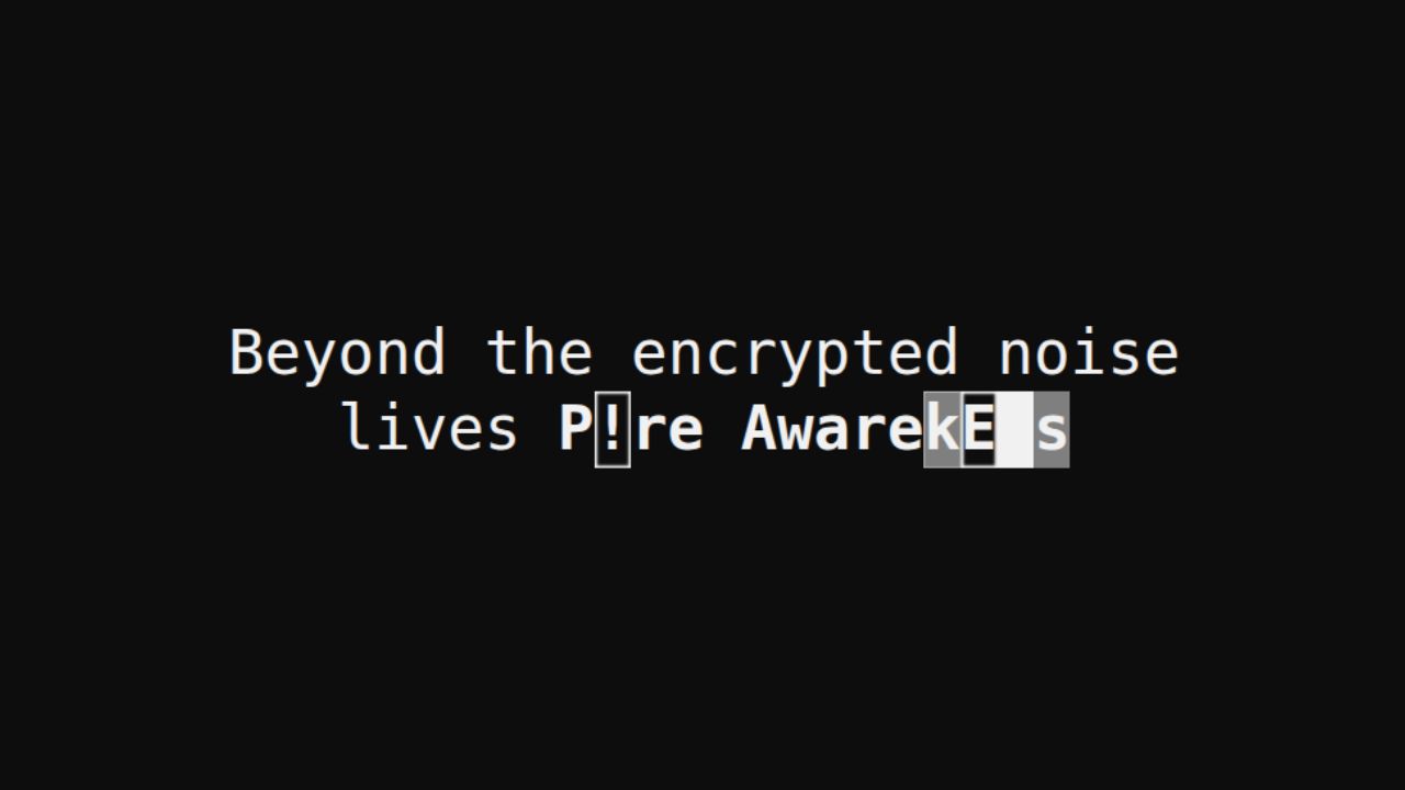Decrypting Text preview